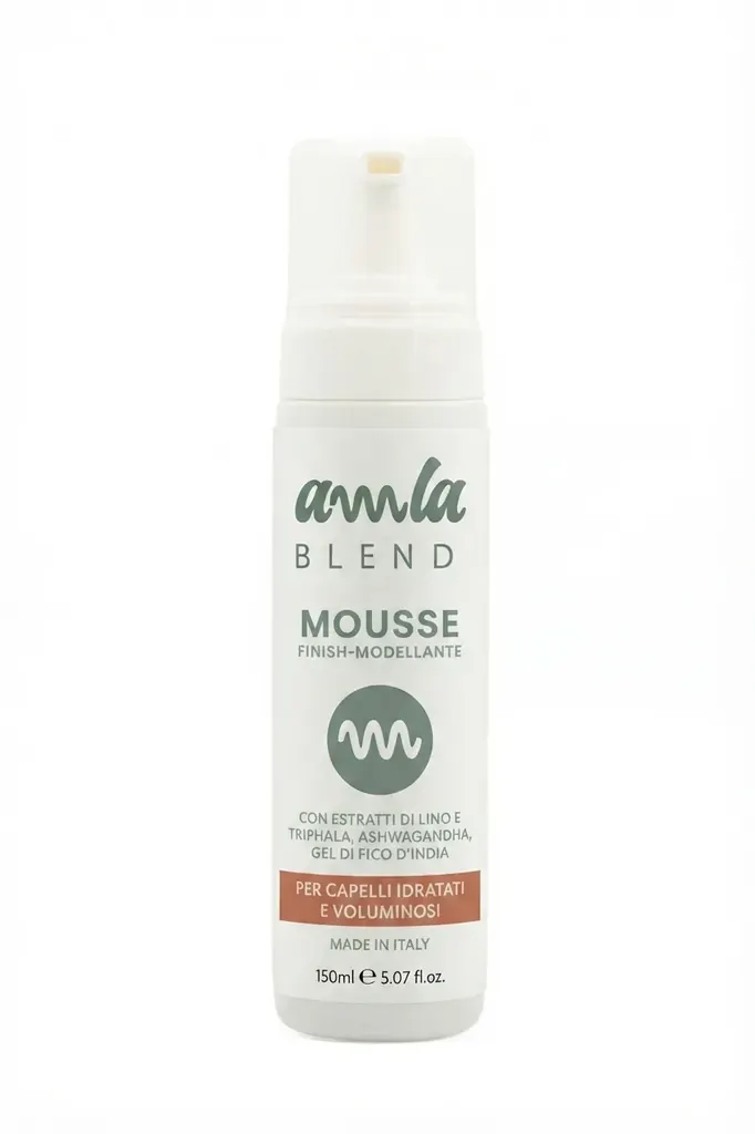 Mousse styling ai semi di lino