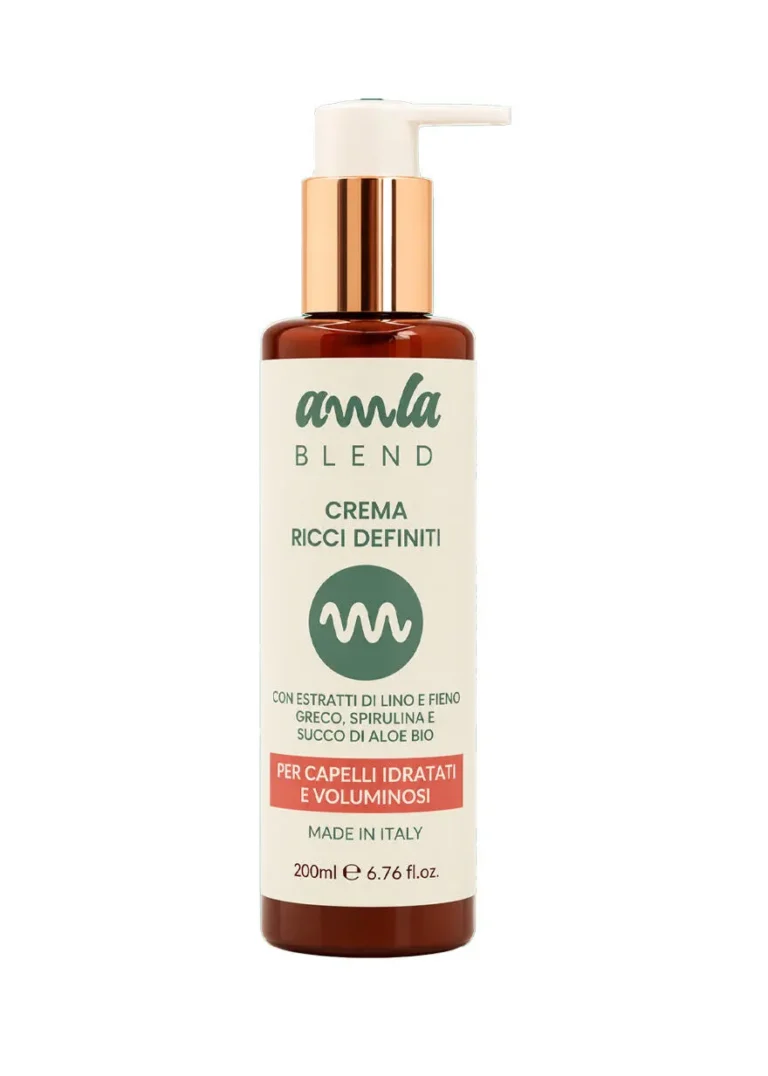 Crema ravviva ricci fieno greco e spirulina